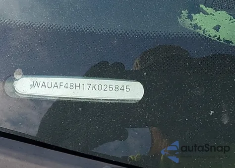 2007 Audi A4 2.0T из США, поврежденный, VIN WAUAF48H17K025845